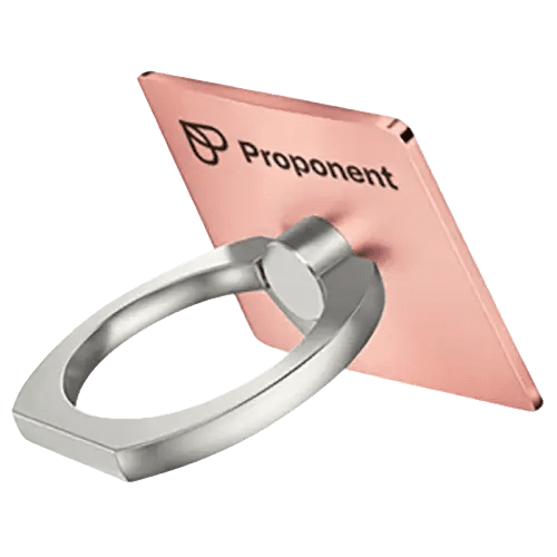 Mobile Phone Ring Stand in Rose