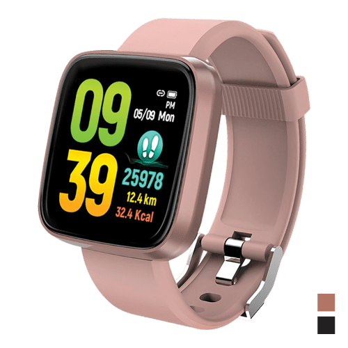 Custom branded XR Smart Watches available in Rose from Total Merchandise