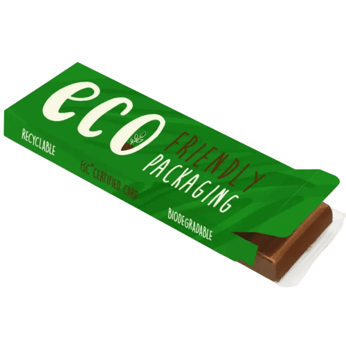 Promotional chocolate bars with the box printed in full colour by Total Merchandise