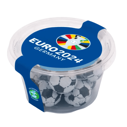 Eco Maxi Pot Chocolate Footballs