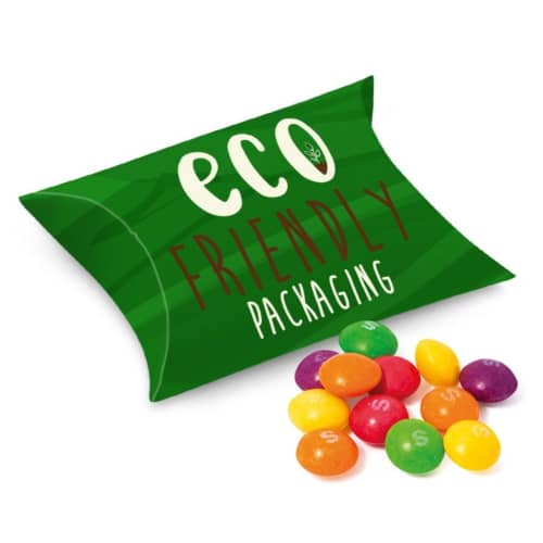 Promotional Eco Large Pouch Box Skittles from Total Merchandise
