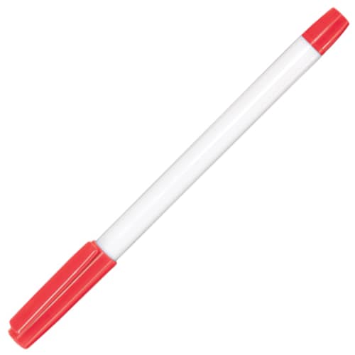 Promotional Topstick Ballpen in White/Red from Total Merchandise