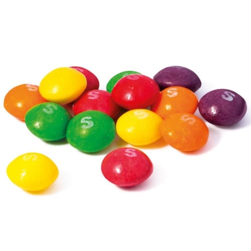 Branded Skittles Swing Tag Bag filling from Total Merchandise