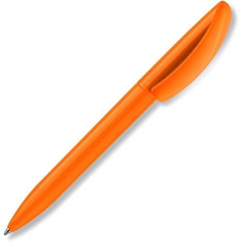 Trade Convention Elis Extra Pen from Hainenko in Orange is custom-printed by Total Merchandise.