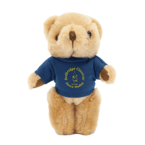Honey Jointed Bear with T-shirt in Light Brown/Navy