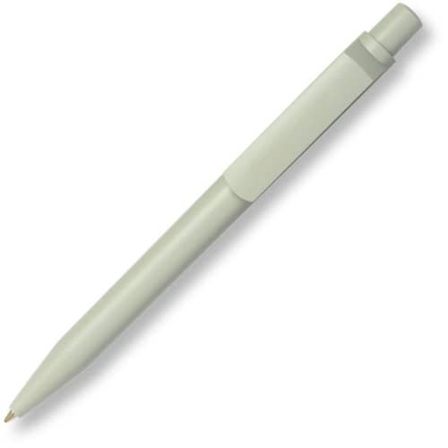 Corporate Dot Matt RE Extra Pens from Hainenko in Light Grey are branded by Total Merchandise.