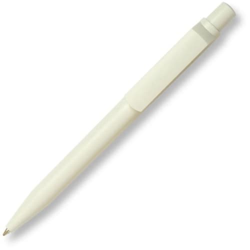 Business Dot Matt RE Extra Pens from Hainenko in White are custom branded by Total Merchandise.
