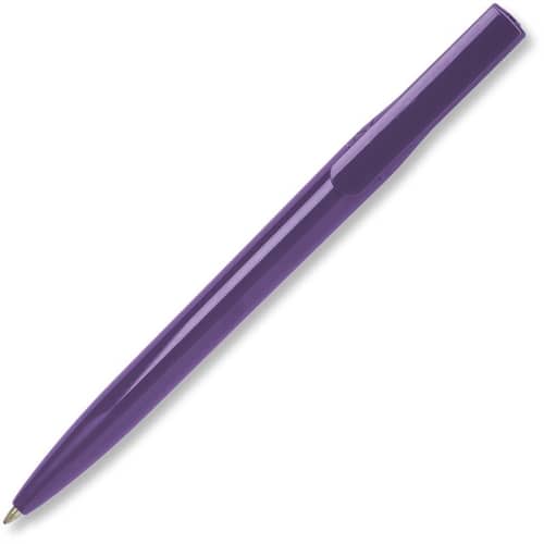 Corporate Montreux Extra Pens from Hainenko in Violet are label printed by Total Merchandise.