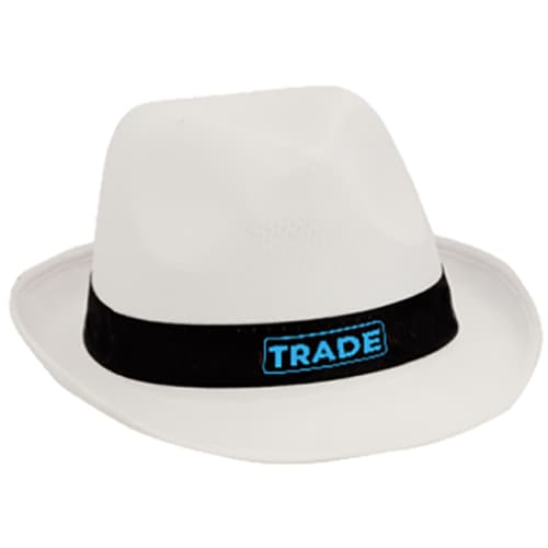 Promotional Luxton hat from Total Merchandise in white