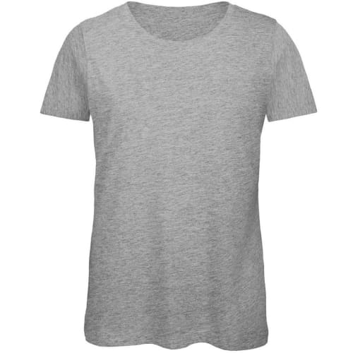 Printed sport Grey Organic Ladies T-Shirt from Total Merchandise