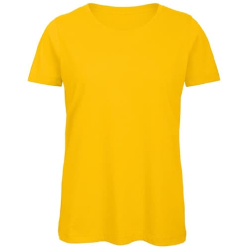 Promotional gold Organic Ladies T-Shirt from Total Merchandise