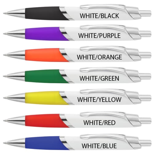 Colours of Promotional Pens for Back to School Sets from Total Merchandise