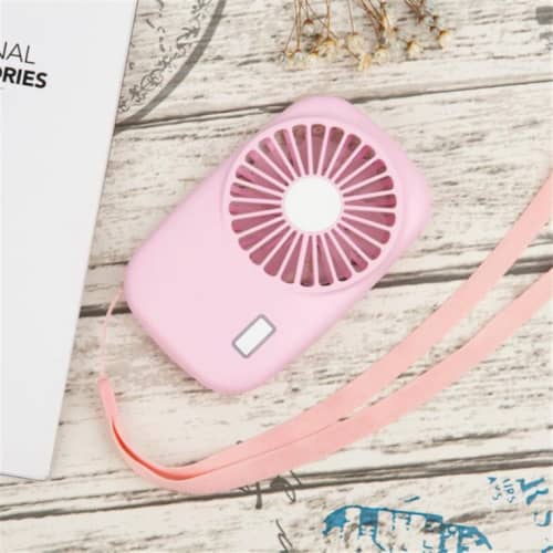 Tradeshow Handheld Rechargeable Fan is designed by Total Merchandise in full or spot colour design.