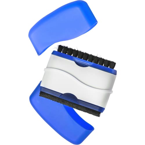 Branded Screen Cleaner and Brush in Light Blue with a design from total Merchandise