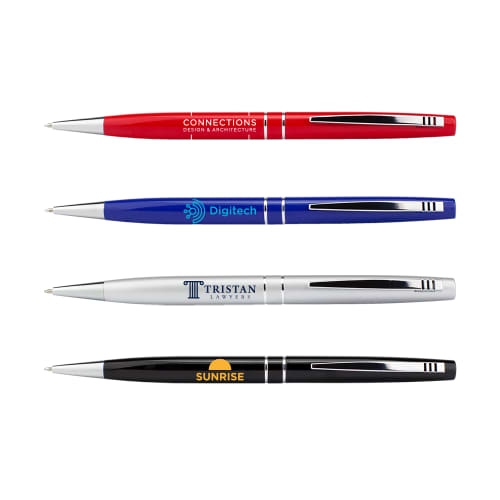 Custom branded Bellagio pens from the Calista Executive Notebook & Pen Set from Total Merchandise