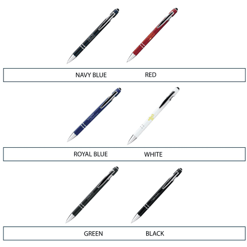 Custom branded pen from the Vegas Gift Set from Total Merchandise