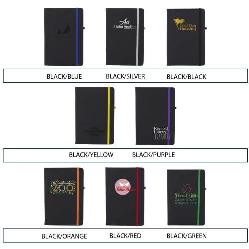 Logo branded notebook from Vegas Gift Set from Total Merchandise