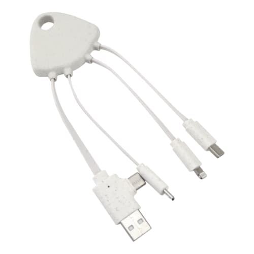 Eco Wheat Straw Jellyfish Charging Cable