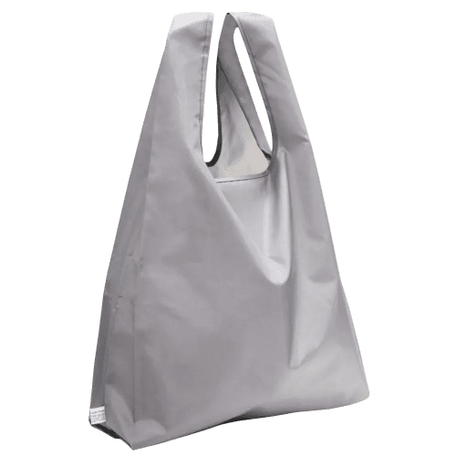 Personalised Grey Vest Style Foldable Bag from Total Merchandise
