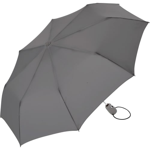 Logo printed Fare Automatic Mini Umbrella in Grey from Total Merchandise