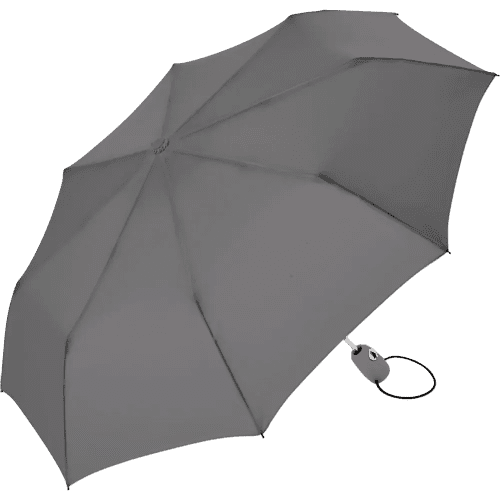 Logo printed Fare Automatic Mini Umbrella in Grey from Total Merchandise