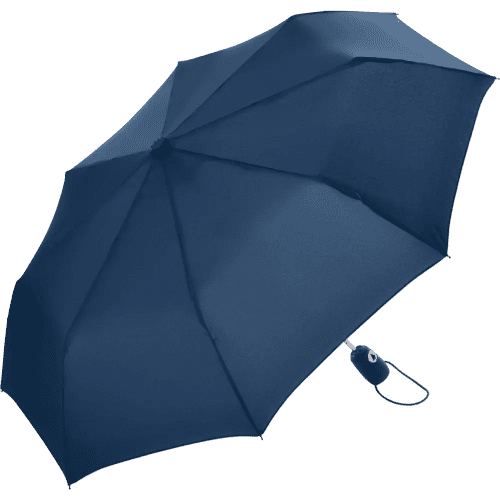 Custom branded Fare Automatic Mini Umbrella in Navy from Total Merchandise