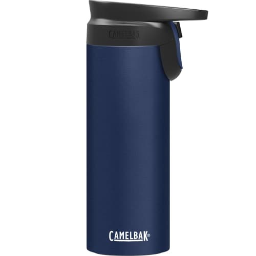 Customisable 500ml Vacuum Insulated Travel Mug in Navy from Total Merchandise