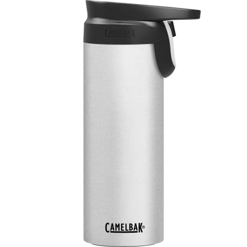 Customisable 500ml Vacuum Insulated Travel Mug in White from Total Merchandise