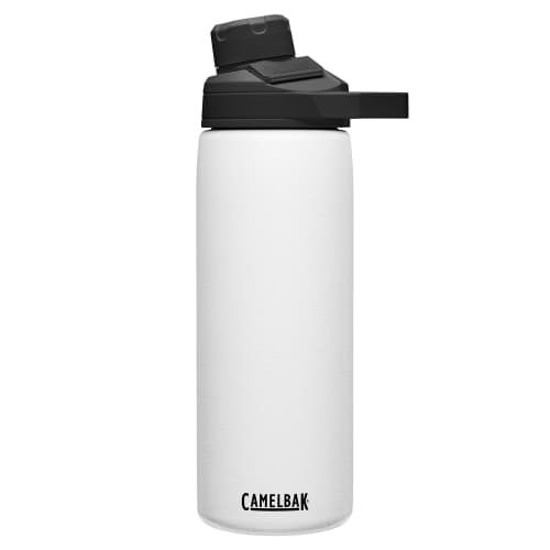 Personalisable Camelback Chute Travel Mug in White from Total Merchandise