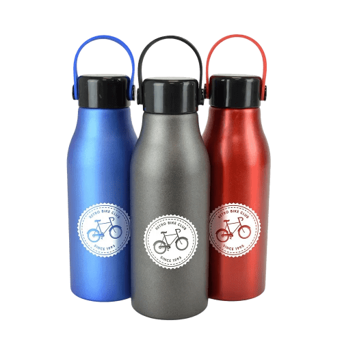 UK Branded Dapto Metal Drinks Bottles Printed with a Logo from Total Merchandise
