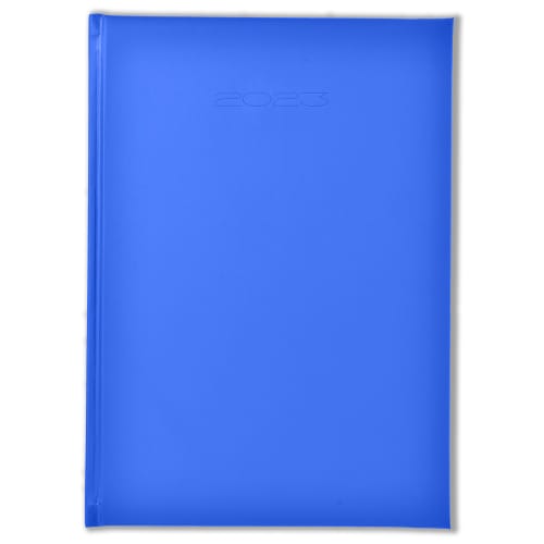 A4 SmoothGrain Day to Page Diary in Royal Blue