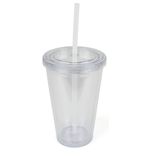 Arena Cup with Straw