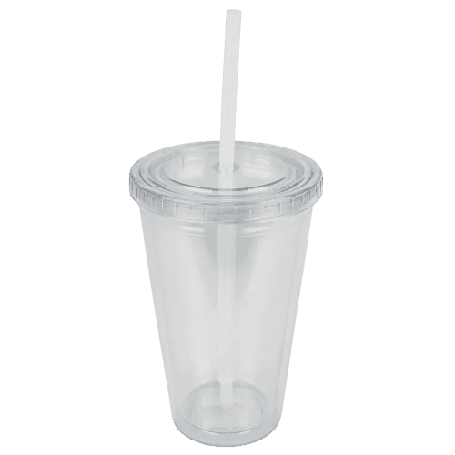 Arena Cup with Straw
