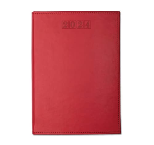 NewHide Premium A5 Week to View Diary in Red