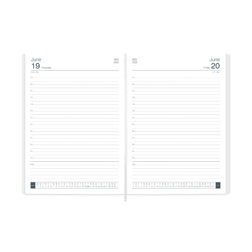 NewHide Premium A5 Day to Page Diary