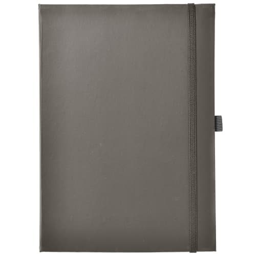 SmoothGrain A5 Recycled Paper Notebook in Pewter