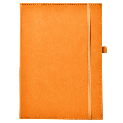 NewHide A5 Premium Soft Cover Notebook in Orange