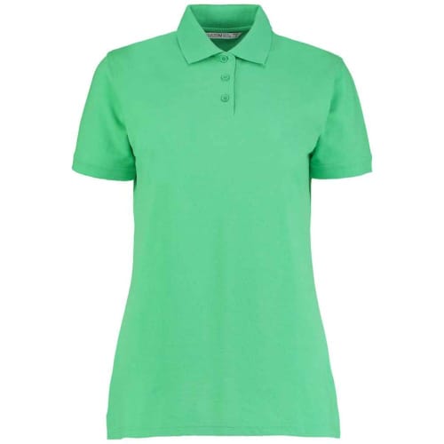 Logo branded Kustom Kit Women's Classic Polo Shirt with a design from Total Merchandise