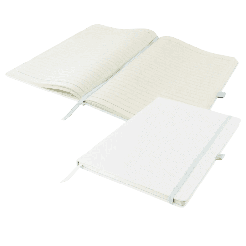 Dunn Soft Feel A4 Notebooks in White