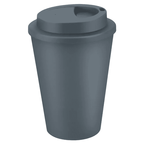 Customisable 350ml Metro Coffee Cup in Grey with no logo from Total Merchandise