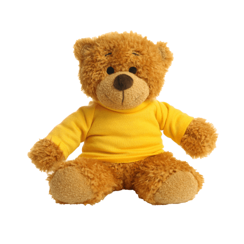 17cm Anne Teddy Bear in Yellow