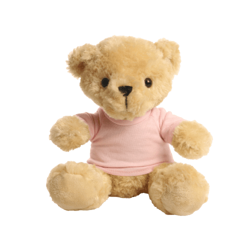 Victoria Teddy Bear in Baby Pink