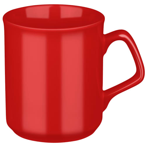 Logo branded Orion Mug in Red from Total Merchandise