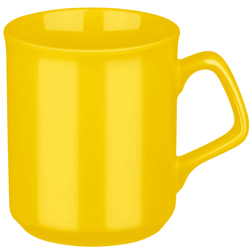 Customisable Orion Mug in Yellow from Total Merchandise