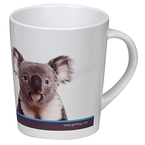 White Metro Mug