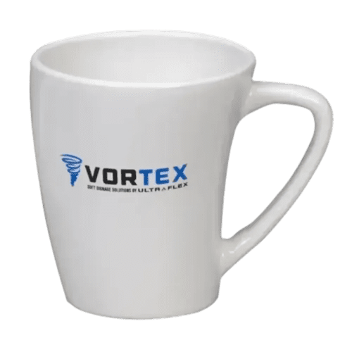 Business convention Sway Mugs are custom printed by Total Merchandise to show your logo on our mugs.