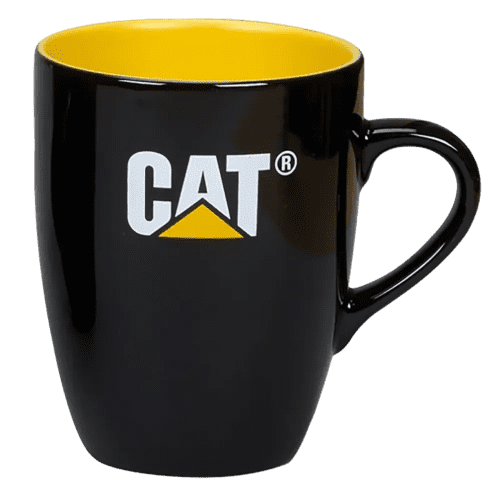 Corporate Marrow Duo Mugs are label printed by Total Merchandise to show off your logo on our mugs.
