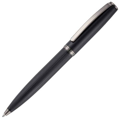 Logo branded Kymera Prestige Ballpen in Matt Black from Total Merchandise