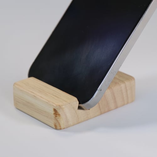 Beechwood Phone Holder