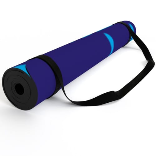 All Over Printed Yoga Mat with a carry strap and a full colour printed design from Total Merchandise